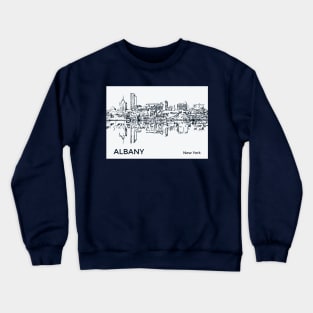 Albany New York Crewneck Sweatshirt